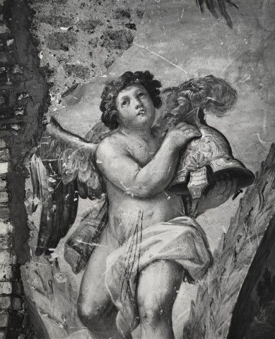 Anonimo — Anonimo romano - sec. XVII - Putti — particolare